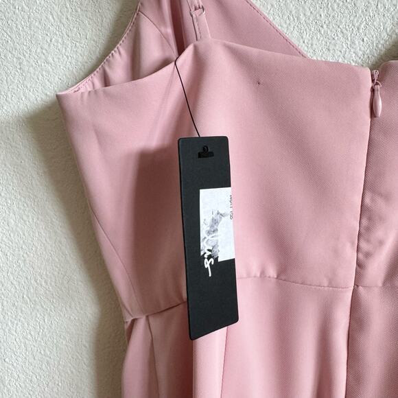 Lulus Forever Your Girl Mauve Pink Bodycon Dress Women's Small NWT - Picture 8 of 10